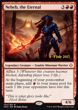 Neheb, the Eternal - Hour of Devastation: Promos (Mythic) [PHOU-104]