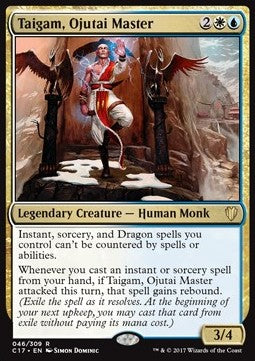 Taigam, Ojutai Master - Commander 2017 (Rare) [C17-46]