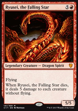 Ryusei, the Falling Star - Commander 2017 (Mythic) [C17-141]