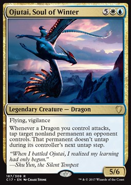 Ojutai, Soul of Winter - Commander 2017 (Rare) [C17-187]