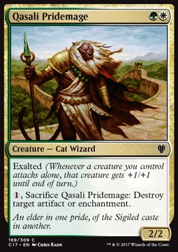 Qasali Pridemage - Commander 2017 (Common) [C17-189]