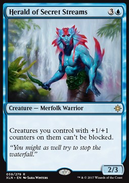 Herald of Secret Streams - Ixalan (Rare) [XLN-59]