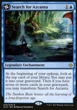 Search for Azcanta / Azcanta, the Sunken Ruin - Ixalan (Rare) [XLN-74]