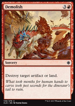 Demolish - Ixalan (Common) [XLN-139]