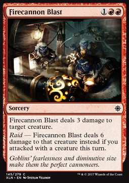 Firecannon Blast - Ixalan (Common) [XLN-145]