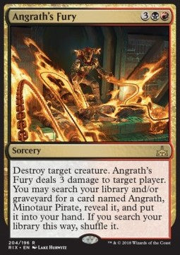 Angrath's Fury - Rivals of Ixalan (Rare) [RIX-204]