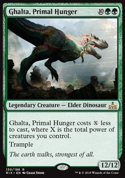 Ghalta, Primal Hunger - Rivals of Ixalan (Rare) [RIX-130]