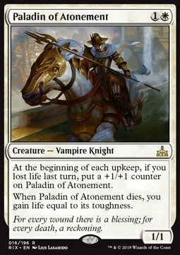 Paladin of Atonement - Rivals of Ixalan (Rare) [RIX-16]