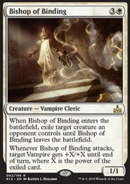 Bishop of Binding - Rivals of Ixalan (Rare) [RIX-2]