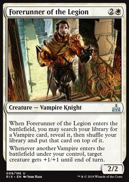 Forerunner of the Legion - Rivals of Ixalan (Uncommon) [RIX-9]