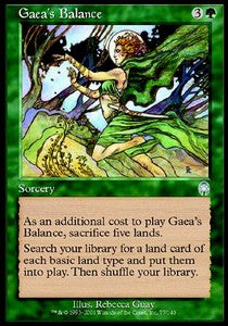 Gaea's Balance - Apocalypse (Uncommon) [APC-77]