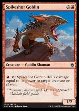Spikeshot Goblin - Masters 25 (Uncommon) [A25-152]