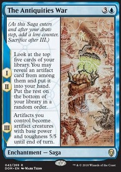 The Antiquities War - Dominaria (Rare) [DOM-42]