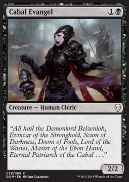 Cabal Evangel - Dominaria (Common) [DOM-78]