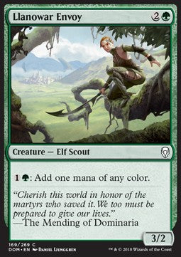 Llanowar Envoy - Dominaria (Common) [DOM-169]