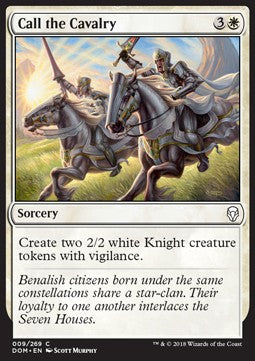 Call the Cavalry - Dominaria (Common) [DOM-9]