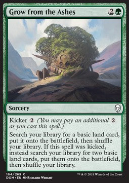 Grow from the Ashes - Dominaria (Common) [DOM-164]