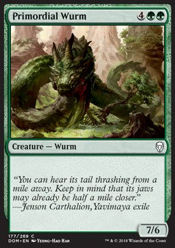 Primordial Wurm - Dominaria (Common) [DOM-177]