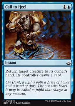 Call to Heel - Battlebond (Common) [BBD-114]