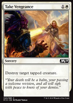 Take Vengeance - Core 2019 (Common) [M19-40]