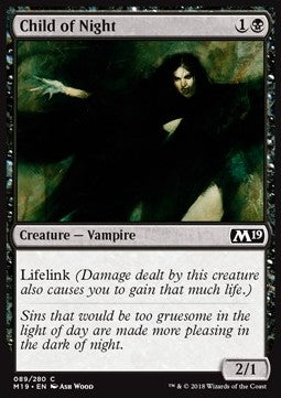 Child of Night - Core 2019 (Common) [M19-89]