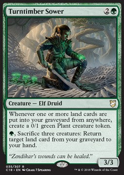 Turntimber Sower - Commander 2018 (Rare) [C18-35]