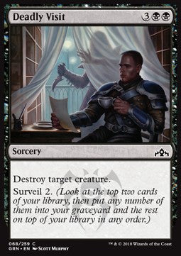 Deadly Visit - Guilds of Ravnica (Common) [GRN-68]