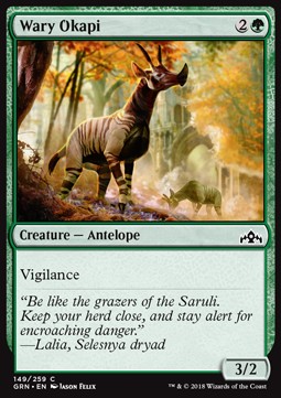 Wary Okapi - Guilds of Ravnica (Common) [GRN-149]