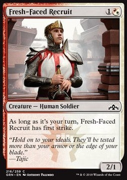 Fresh-Faced Recruit - Guilds of Ravnica (Common) [GRN-216]