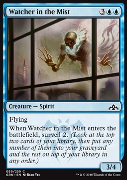 Watcher in the Mist - Guilds of Ravnica (Common) [GRN-59]