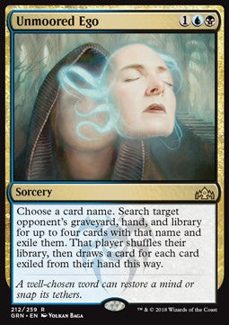 Unmoored Ego - Guilds of Ravnica (Rare) [GRN-212]
