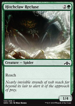 Hitchclaw Recluse - Guilds of Ravnica (Common) [GRN-133]
