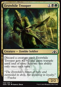 Erstwhile Trooper - Guilds of Ravnica (Common) [GRN-169]