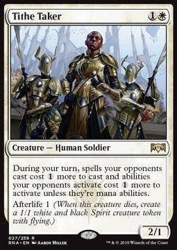 Tithe Taker - Ravnica Allegiance (Rare) [RNA-27]