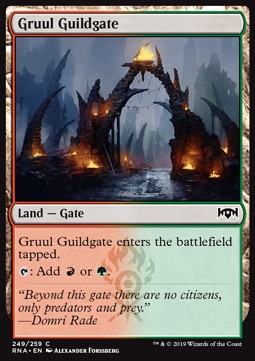 Gruul Guildgate (V.1) - Ravnica Allegiance (Common) [RNA-249]