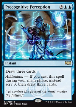 Precognitive Perception - Ravnica Allegiance (Rare) [RNA-45]