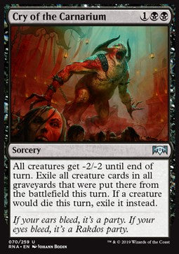 Cry of the Carnarium - Ravnica Allegiance (Uncommon) [RNA-70]