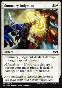 Summary Judgment - Ravnica Allegiance (Common) [RNA-24]