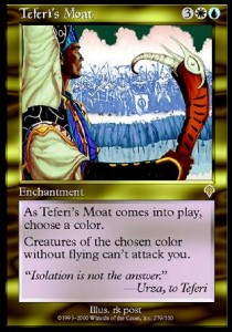 Teferi's Moat - Invasion (Rare) [INV-279]