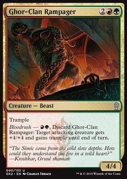 Ghor-Clan Rampager - Ravnica Allegiance: Guild Kits (Uncommon) [GK2-90]