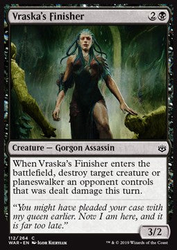 Vraska's Finisher - War of the Spark (Common) [WAR-112]