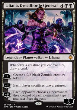 Liliana, Dreadhorde General - War of the Spark (Mythic) [WAR-97]