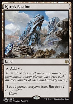 Karn's Bastion - War of the Spark (Rare) [WAR-248]