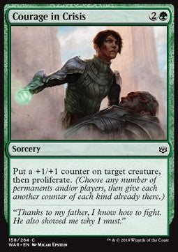 Courage in Crisis - War of the Spark (Common) [WAR-158]