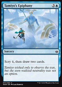 Tamiyo's Epiphany - War of the Spark (Common) [WAR-71]
