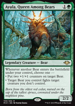 Ayula, Queen Among Bears - Modern Horizons (Rare) [MH1-155]
