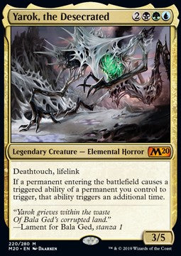 Yarok, the Desecrated - Core 2020 (Mythic) [M20-220]