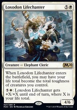 Loxodon Lifechanter (V.1) - Core 2020: Extras (Rare) [XM20-27]