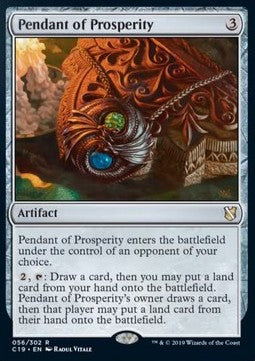 Pendant of Prosperity - Commander 2019 (Rare) [C19-56]