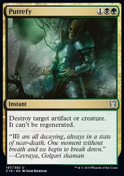 Putrefy - Commander 2019 (Uncommon) [C19-197]